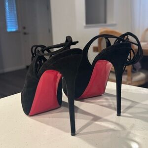 *SOLD* Christian Louboutin lace up heels